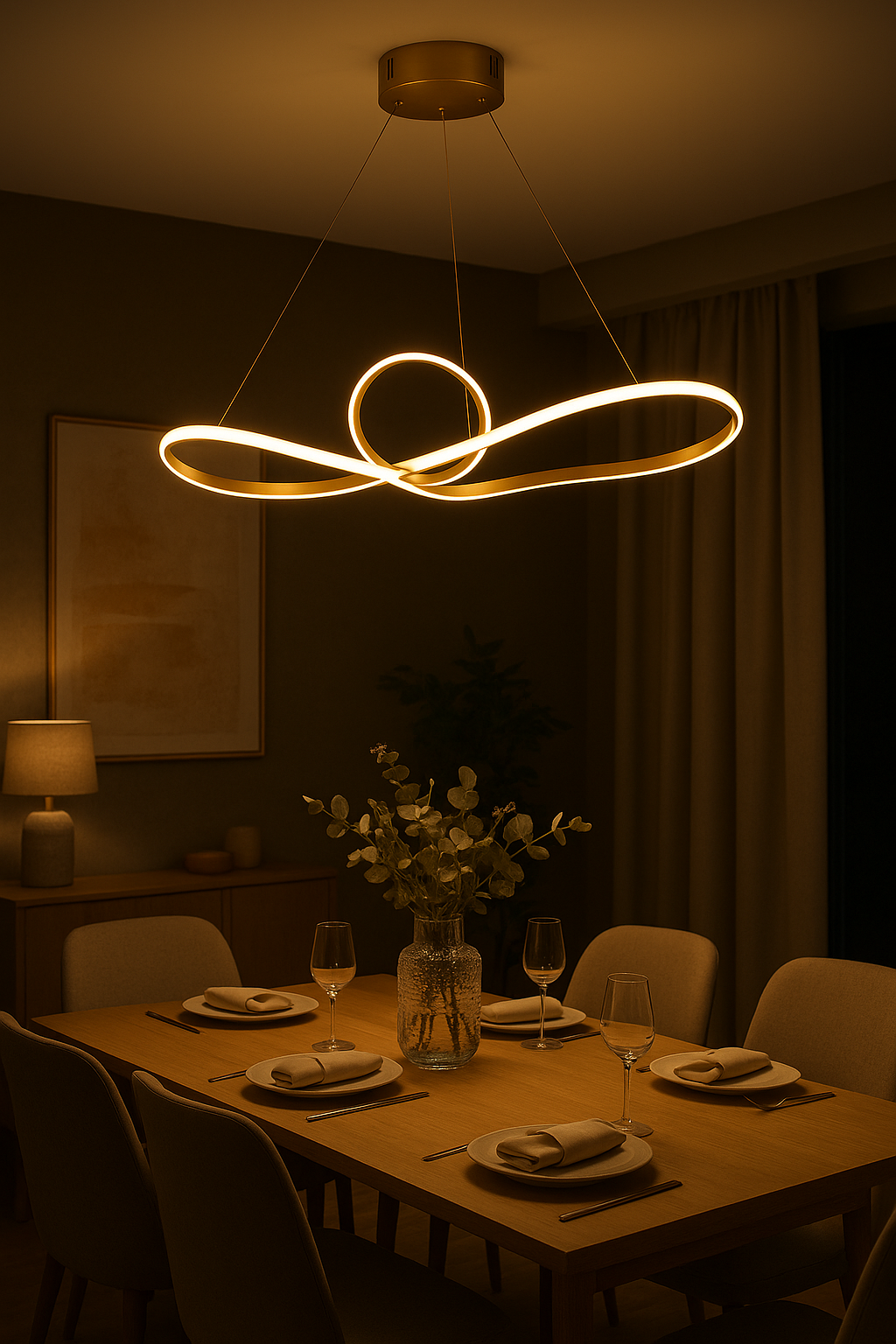 LED AVİZE 3 RENKLİ