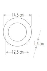 CT-5146 9 W SLİM LED PANEL