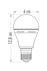 CT-4229 9W ŞARJLI LED AMPUL BEYAZ