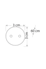 CT-4223 60CM 9W LED FLORESAN 6400K
