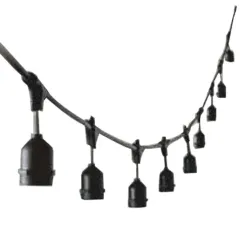 CT-7070 10 METRE 20 DUY SARMAŞIK DIŞ MEKAN EKLENİLEBİLİR E27 DUY