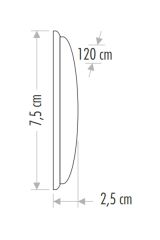 CT-2475 40W YATAY BANT ARMATÜR 120CM