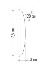 CT-2476 72W YATAY BANT ARMATÜR 120CM