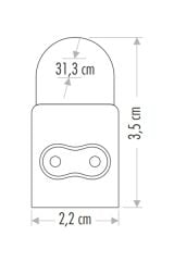 CT-2466 5W T5 BANT ARMATÜR 31CM