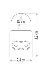 CT-2468 15W T5 BANT ARMATÜR 87CM