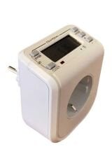 CT-9182 DİJİTAL ZAMAN SAATLİ SIVA ÜSTÜ PRİZ