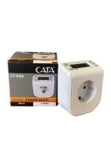 CT-9182 DİJİTAL ZAMAN SAATLİ SIVA ÜSTÜ PRİZ