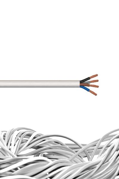 ÖZNUR 4X2,5mm TTR KABLO BEYAZ