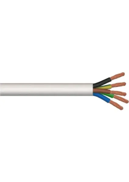 ÖZNUR 5X4mm TTR KABLO BEYAZ