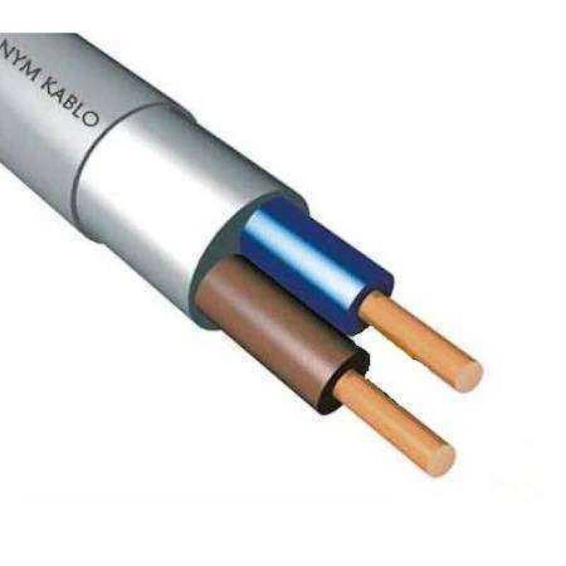 ÖZNUR 2X4mm ANTİGRON KABLO NYM(NVV) GRİ