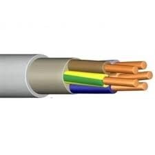 ÖZNUR 5X1,5mm ANTİGRON KABLO NYM(MVV) GRİ
