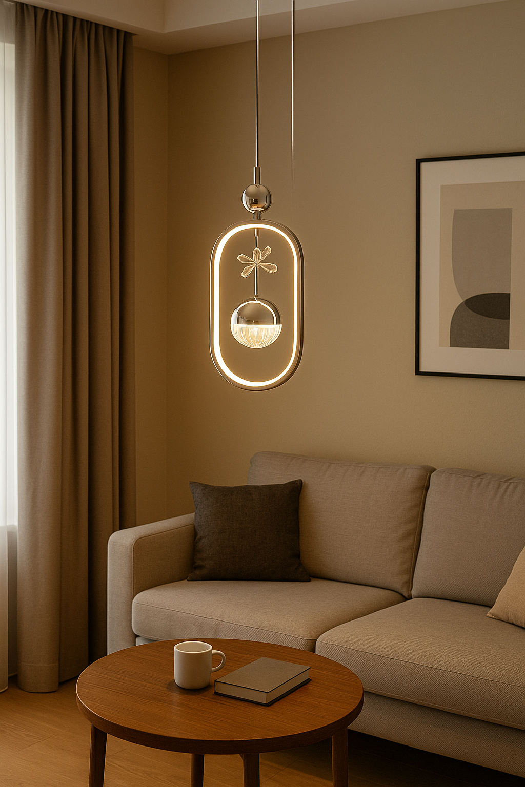 LED AVİZE 3 RENKLİ