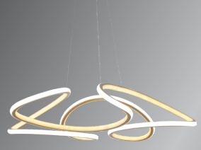 LED AVİZE 3 RENKLİ