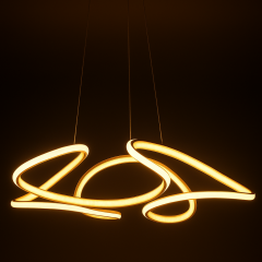 LED AVİZE 3 RENKLİ