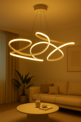 LED AVİZE 3 RENKLİ