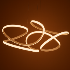 LED AVİZE 3 RENKLİ