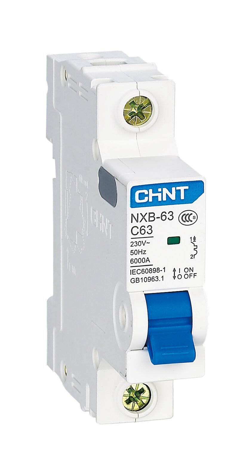 Chint 296712 NXB-63S Serisi Serisi 25A Otomatik Sigorta 1 Kutup 4,5kA B Tipi